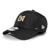 NEW ERA LOS ANGELES FC 9FORTY DASH ADJUSTABLE CAP BLACK NR12122038画像