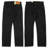 Levi's 505 REGULAR BLACK 00505-0260画像