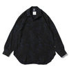 APPLEBUM Over Dye L/S Aloha Shirt BLACK画像