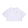 PUMA Evide Form Stripe Crop Tee PUMA WHITE-BL 597397-52画像