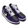 JORDAN BRAND AIR JORDAN 1 LOW COURT PURPLE/WHITE-BLACK 553558-501画像