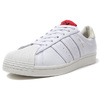 adidas 424 SHELLTOE WHT/NAT/RED/BLK FW7624画像