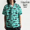 Schott HAWAIIAN SHIRT SHARK 3105038画像