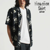 Schott HAWAIIAN SHIRT SKULL 3105039画像