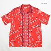 SUN SURF S/S RAYON HAWAIIAN SHIRT "POLYNESIAN CANOE" SS38323画像