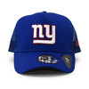 NEW ERA NEW YORK GIANTS 9FORTY D-FRAME TRUCKER MESH CAP RYL BLUE 11434237画像