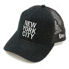 NEW ERA 9FORTY A-Frame NYC BLK 12326237画像