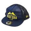 NEW ERA OUTDOOR 9FORTY A-Frame Trucker SV NVY/YEL 12325771画像