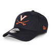 NEW ERA VIRGINIA CAVALIERS 9FORTY ADJUSTABLE CAP NAVY NR11428052画像