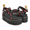 Dr.Martens VEGAN SANDAL HELLO KITTY BLACK - RED 25914002画像