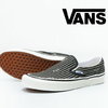 VANS CLASSIC SLIP-ON 98DX STRIPE BLACK VN-0A3JEX1KQ画像