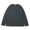 THE NORTH FACE PURPLE LABEL 7OZ L/S POCKET TEE SAGE GREEN NT3058N画像