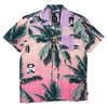 HUF MOLLY RESORT S/S SHIRT CORAL PINK画像