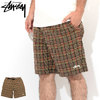 STUSSY Plaid Mountain Short 112252画像