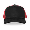 NEW ERA BLANK 9FORTY MESH CAP BLACK NE205-BLK-RED画像