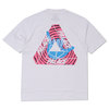 Palace Skateboards 20AW TRI-ZOOTED SHAKKA T-SHIRT WHITE画像