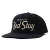 HOOD HAT BROOKLYN BED STUY SNAPBACK CAP CHARCOAL画像