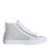 adidas NIZZA HIGH W FOOTWEAR WHITE/CORE BLACK/SILVER METARIC FW9940画像