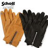 Schott ZIP LEATHER GLOVE 3109075画像