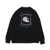 DC SHOES 20 GLAPHICS BASIC LS Black x Skull Print 5425J034-BK1画像