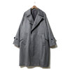 ULTERIOR PURE CASHMERE BEAVER OVER COAT GREY ULCT06-20C48U画像