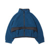 NIKE AS W NSW JKT SHERPA IC VALERIAN BLUE/BLACK/VALERIAN BLUE DC6096-460画像