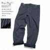 BURGUS PLUS French Work Pants Wabash Stripe 550-10画像