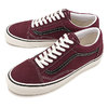 VANS ANAHEIM FACTORY OLD SKOOL 36 DX OG BURGUNDY/OG BLACK VN0A38G221T画像