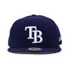 NEW ERA TAMPA BAY RAYS 9FIFTY SNAPBACK CAP NAVY NETBD023画像