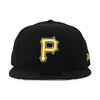 NEW ERA PITTSBURGH PIRATES 9FIFTY SNAPBACK CAP BLACK NEPBP197画像