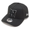 NEW ERA 9FORTY A-Frame CHENILLE BLACK 12572889画像