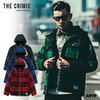 CRIMIE WILL CHECK BOA HOODED JACKET CR1-02L5-JK36画像