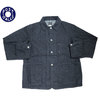 POST OVERALLS 1106R 10oz 3POCKET DENIM JACKET indigo画像