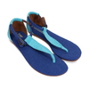 TOMS WOMENS PLAYA SANDALS BLUE MIX 10001354画像