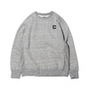 THE NORTH FACE SQUARE LOGO CREW MIX GREY NT62041-Z画像