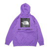 THE NORTH FACE BACK SQUARE LOGO HOODIE PEAK PURPLE NT62040-PP画像