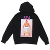 WIND AND SEA CHIYONOFUJI HOODIE BLACK画像