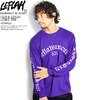 LEFLAH OLD-E LOGO LONG TEE -PURPLE-画像