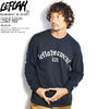 LEFLAH OLD-E LOGO LONG TEE -BLACK-画像