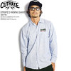 CUTRATE STRIPED WORK SHIRT -WHITE- CR-20AW060画像