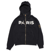 JORDAN BRAND AS M J PSG FLEECE TRAVEL FZ BLACK/BLACK/METALLIC GOLD/WHITE CV9951-010画像