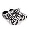 crocs classic lined animal print clog BLACK/ZEBRAPRINT 206559-0ZG画像