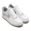 NIKE AIR FORCE 1 '07 LV8 WHITE/METALLIC SILVER-SAIL-CHUTNEY DC5209-100画像