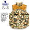 ROCKY MOUNTAIN × WAREHOUSE Lot 2158 CAMOUFLAGE DOWN VEST画像
