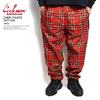 COOKMAN CHEF PANTS TARTAN -RED- 231-03823画像