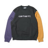 Carhartt TRICOL SWEATSHIRT Dark Teal I028274-0F200画像