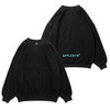 APPLEBUM Inside Out Crew Sweat BLACK画像