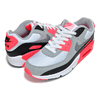 NIKE AIR MAX 90 QS (GS) white/black-cool grey DC8334-100画像