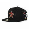 NEW ERA JOE FRESHGOODS HOUSTON ASTROS 59FIFTY FITTED CAP BLACK JFSQ3490479画像