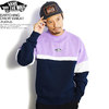 VANS SWITCHING CREW SWEAT -PURPLE- 120K1040500画像